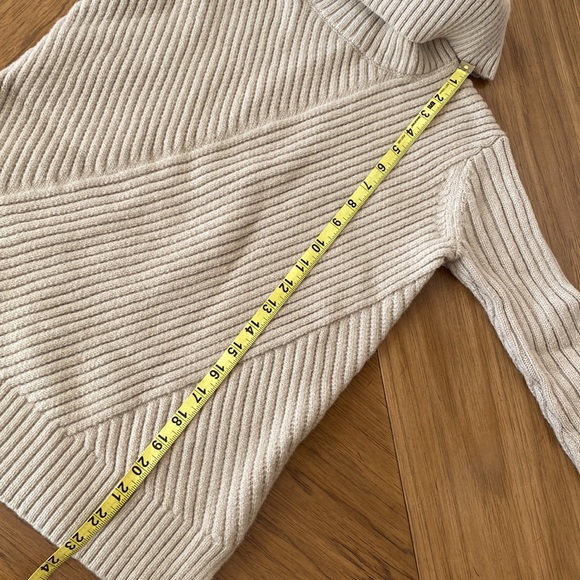 ANN TAYLOR RIBBED COWL NECK SWEATER - Picture 9 of 12